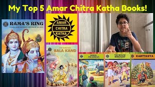 My Top 5 Amar Chitra Katha Books [upl. by Susumu]