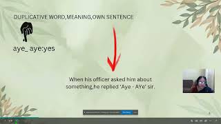 Class10th English Duplicative words unit 4  Grammar Saraswathi Tutor [upl. by Hola]