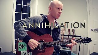 Annihilation 2018 guitar theme  TAB [upl. by Woolley]