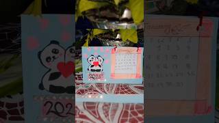 DIY mini calendar calendardate youtubeshorts diy [upl. by Ahsinrats178]