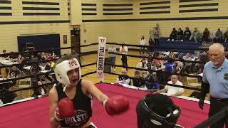 Gustavo Krummenacher Mens 139lb 14 15 Novice Championship David Muiru  St Louis Golden Gloves 2024 [upl. by Tjaden]