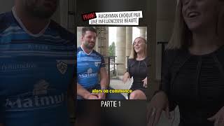 PRANK Rugbyman piégée par une fausse youtubeuse beauté [upl. by Navnod]