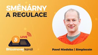 🔴Směnárny a regulace  HOST Pavel Niedoba  Simplecoin [upl. by Adihahs]