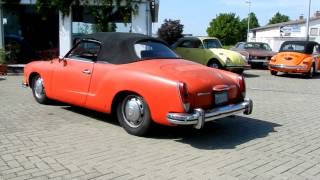 1974 Karmann Ghia Cabrio Typ 14 Kalifornien Import [upl. by Adnawaj]