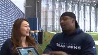 Marshawn Lynch Does A Foreign Candy Taste Test With NFL Japan [upl. by Bedwell]