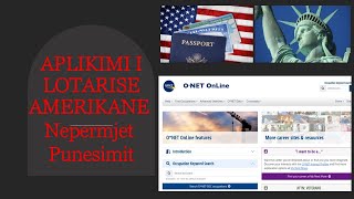 Aplikimi nepermjet Eksperiences se Punes  Lotaria Amerikane 2022 DV 2024 Llotaria Amerikane [upl. by Helfand]