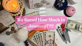 We Saved How Much in January  Huge ANNOUNCEMENT [upl. by Clementi755]