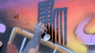 How to Do a Background  Graffiti Art [upl. by Orlina]