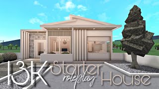 BLOXBURG 13K STARTER ROLEPLAY HOUSE  NOGAMEPASS [upl. by Moule]