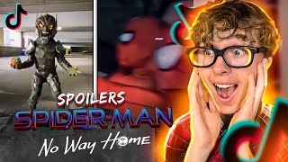 SpiderMan No Way Home TikToks You Need To See [upl. by Atteram]