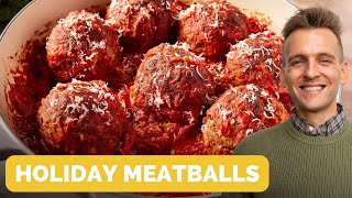 Festive Holiday Meatballs [upl. by Aseena]