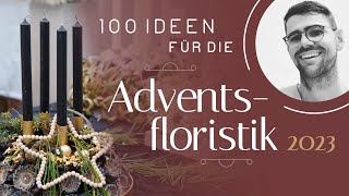 Der Deutsche Meister zeigt tolle Adventsfloristik und 3 Fehler die fast jeder macht [upl. by Ahsekel369]