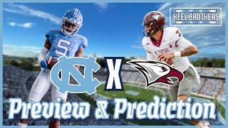 North Carolina Tar Heels vs NC Central Eagles Football  Preview amp Prediction [upl. by Leid]