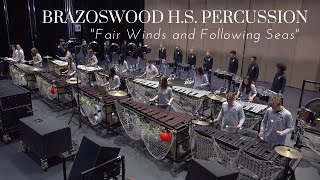 Brazoswood HS 2022  Percussion MULTICAM [upl. by Nakashima296]