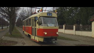 Czech Republic Prague tram 23 ride from Královský letohrádek to I P Pavlova [upl. by Yvan]