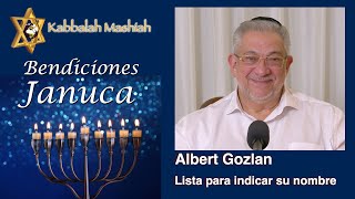 Albert Gozlan lista para las bendiciones de Januca 5784 [upl. by Ecnav512]