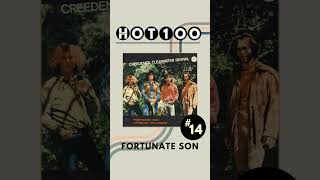 OnThisDay in 1969 CCRs quotFortunate Sonquot peaked at No 14 on the Billboard Hot 100 Chart shorts [upl. by Hach]