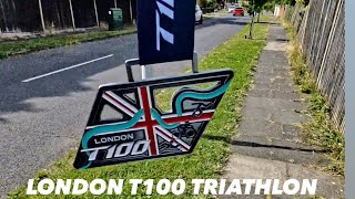 London Olympic Distance T100 Triathlon [upl. by Llenahs]