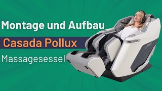 In wenigen Schritten zum Wellnessparadies Der Casada Massagesessel Pollux im AufbauMontagevideo [upl. by Grail418]