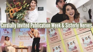 CORDIALLY INVITED PUBLICATION WEEK amp SISTERLY NERVES  WEEKLY VLOG [upl. by Romito236]