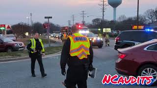 🛑car accident🛑 cops ems fire mooresvillenc copwatch youtube [upl. by Amorita]