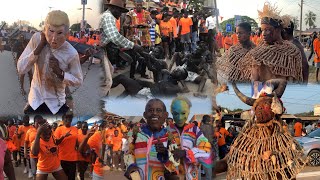 Historical Moments The Slave Trade in Gold Coast Display Beautiful Culture at Orange Friday 2024 [upl. by Undry440]