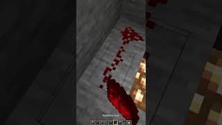 MINECRAFT SECRET ENTRANCE shorts minecraft [upl. by Edyaj]