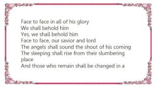 Vickie Winans  We Shall Behold Him Lyrics [upl. by Lanie]