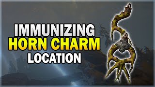 Immunizing Horn Charm Location with 1 Variant Raise Immunity  Elden Ring Guide [upl. by Madid]