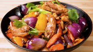 This Restaurant Style Cashew Chicken is so Good  Cashew Chicken Recipe  Chicken stir fry [upl. by Nylrebmik]