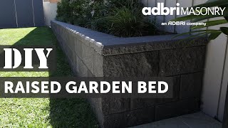 DIY Raised Garden Bed Howto Video  Versawall® Retaining Wall Blocks by Adbri Masonry [upl. by Eremehc367]