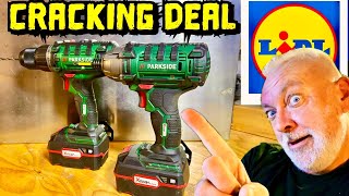 PARKSIDE 20v Cordless DRILL amp IMPACT DRIVER 😃 Buy 1 get 1 FREE on Batteries 🤩 [upl. by Anis]