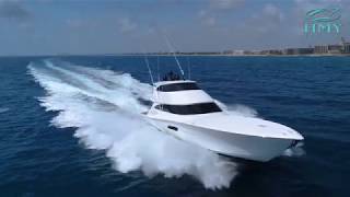 Miss Moneypenny  2017 Viking Yachts 92 Enclosed Bridge  Custom Aft Deck [upl. by Candyce139]