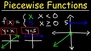 Graphing Piecewise Functions  Precalculus [upl. by Lynnet]