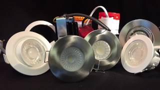 Integrated LED Downlight Overview [upl. by Peggir]