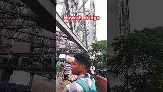 iconic Howrah Bridge kolkataWest BengalIndia Part1 [upl. by Oemac]