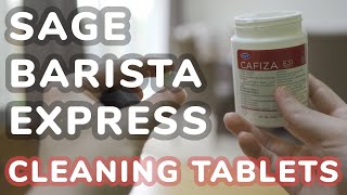 Sage Cleaning Tablets  Cheaper Sage Barista Express Cleaning Coffee Machine [upl. by Eilrak]