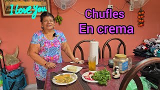 chufles con crema sonsonate sansalvador viralvideo [upl. by Notgnillew]