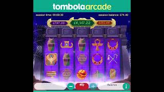 Tombola New pharaoh spins and bonus round [upl. by Petrick]