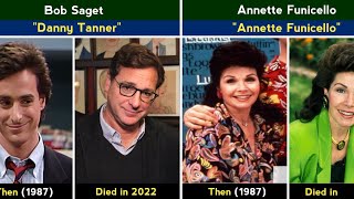 Full House 1987 Cast Then and Now 2024 comparison [upl. by Hanny]