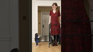 Shortest living woman Jyoti and tallest living woman Rumeysa meet for the first time ever [upl. by Zoara]