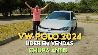 VW POLO 2024 CONTINUA um SUCESSO LÍDER em VENDAS na CATEGORIA OS ANTIS PIRAM [upl. by Ditter]