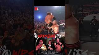 Triple H VS Goldberg VS KaneTriple Treat MatchWorld Heavyweight ChampionArmageddon short wwe [upl. by Gilbert]