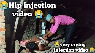 injection short video funny  Injection crying on hip funny  new painful injection video injection [upl. by Tamas]