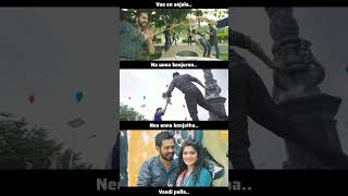 Adiye Sakkarakatti Song Whatsapp Status Full Screen  Meesaya murukku shortvideo shortsfeed love [upl. by Nebeur503]