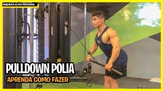 PULLDOWN POLIA  APRENDA COMO FAZER [upl. by Noroj912]