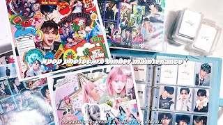 kpop photocard binder maintenance ✮ reorganizing my 20 binder amp making new collage covers [upl. by Annel]