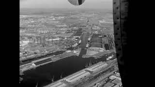 Le Havre Vue aérienne du Havre tournée le 18 mars 1959 [upl. by Aleil753]