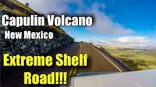 EXTREME SHELF ROAD Capulin Volcano National Monument [upl. by Aihsenot887]