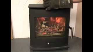 The NEW Newbourne 40FS 45kW Free standing Multi fuel stove from Pevex Enterprises Ltd [upl. by Madden382]